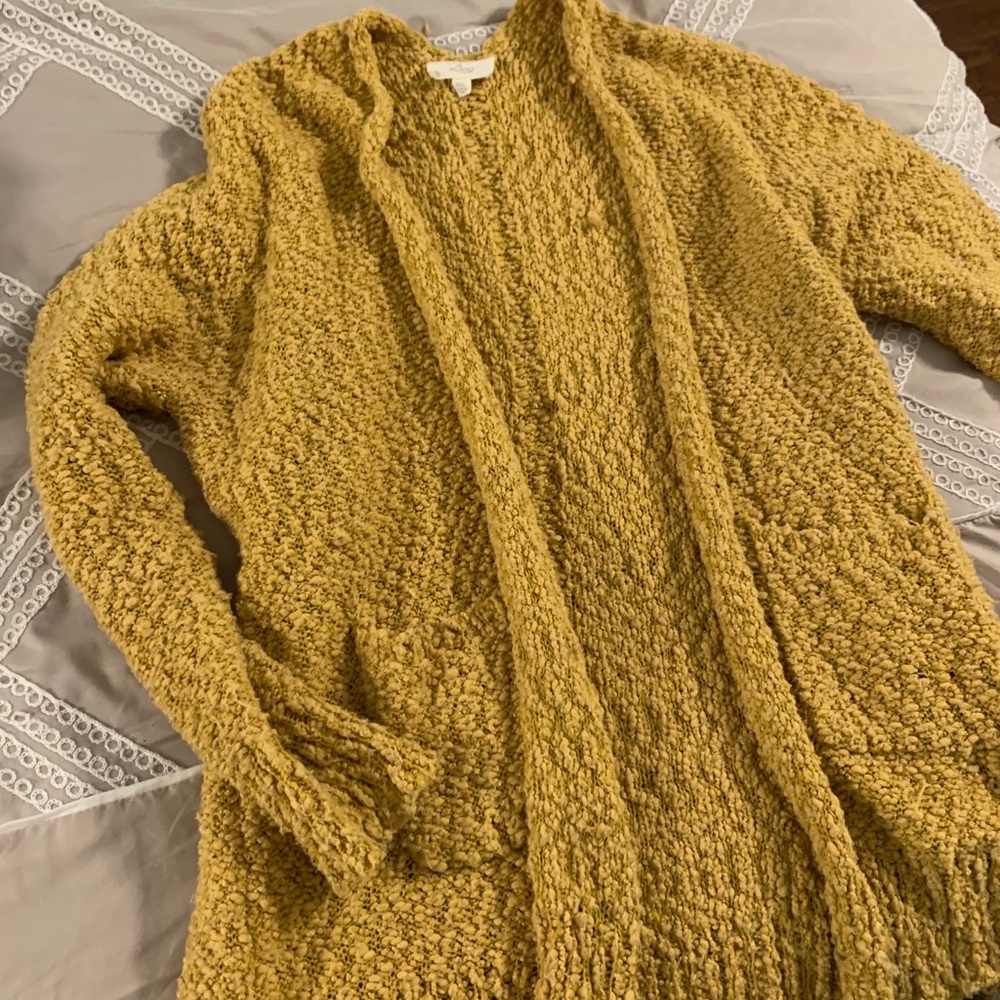 Popcorn sweater-M/L